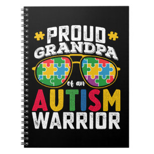 Caderno Espiral Avô Orgulhoso De Uma Família De Guerreiros Contra 