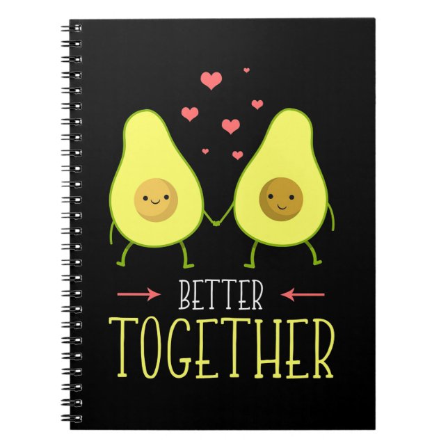 Caderno Espiral Avocado Melhor Junto (Frente)