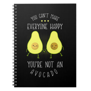 Caderno Espiral Avocado Pode Fazer Todo Mundo Feliz