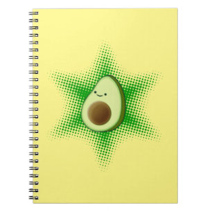 Caderno Espiral Avocado Superstar