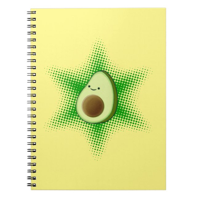 Caderno Espiral Avocado Superstar (Frente)