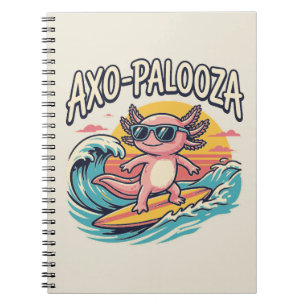 Caderno Espiral Axo-Palooza Divertido Concerto de Paródia de Músic