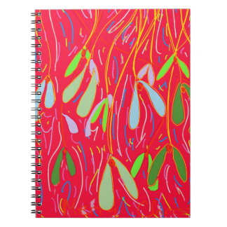 Caderno Espiral Azevinho Caprichoso, Vermelho