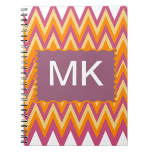 Caderno Espiral Aztec Tribal ZigZag