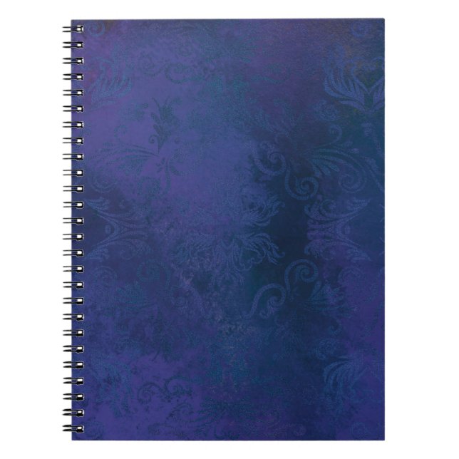 Caderno Espiral azul (Frente)