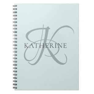 Caderno Espiral Azul-Azul-Azul-Escuro-Elegante Moderno