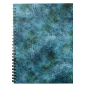 Caderno Espiral Azul-azul-marinho-azul-marinho-do-oceano-Terra Abs