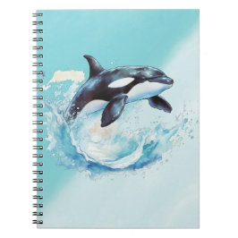 Caderno Espiral Azul e Branco Ocra Oceano Praia Náutica