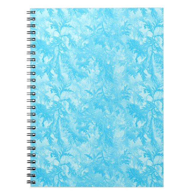 Caderno Espiral Azul-gelo (Frente)