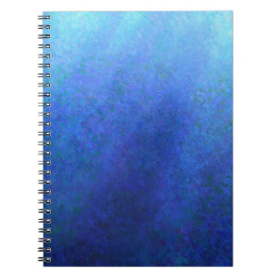 Caderno Espiral Azul grande