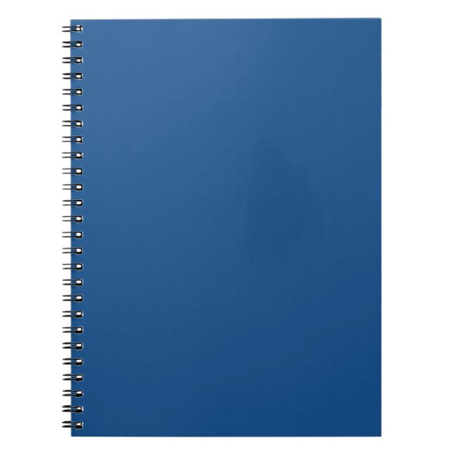 Caderno Espiral Azul Marinho claro (Frente)