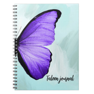 CADERNO ESPIRAL AZUL PURPULSO DA MANTEIGA