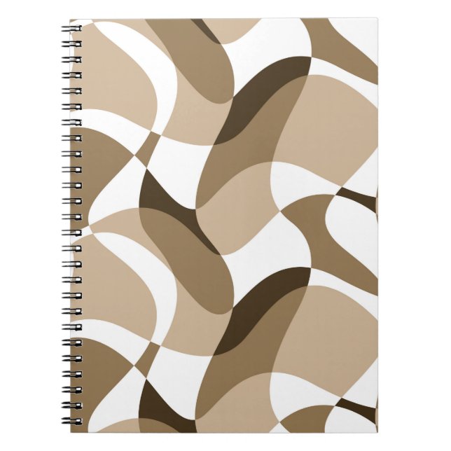 Caderno Espiral Azulejo original de esperanza chinês sem costura (Frente)