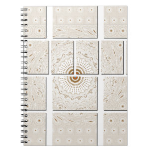 Caderno Espiral Azulejos de canvas Floral de Parede Hakuna Matata