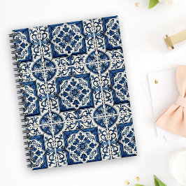 Caderno Espiral Azulejos do Mediterrâneo, Portugal, Azulejo, Majol