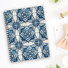 Caderno Espiral Azulejos do Mediterrâneo, Portugal, Azulejo, Majol