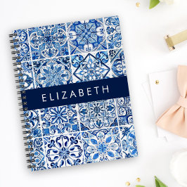 Caderno Espiral Azulejos do Mediterrâneo, Português, Azulejo, Seu