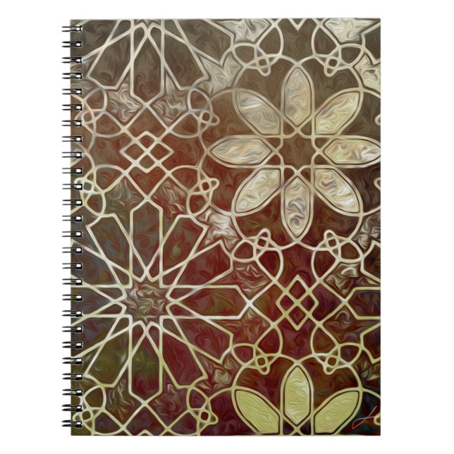 Caderno Espiral Azulejos Místicos II (Frente)