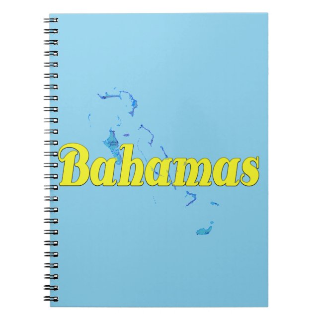 Caderno Espiral Baamas (Frente)