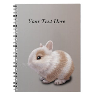 Caderno Espiral Baby Bunny