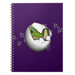 Caderno Espiral Baby Gecko in Egg