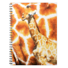 Caderno Espiral Baby Giraffe