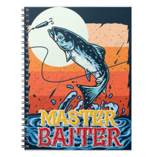 Caderno Espiral Bacano-Mestre-Pesca