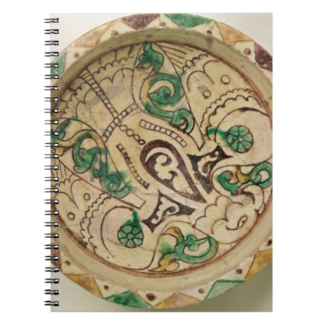 Caderno Espiral Bacia (produto de cerâmica) (Frente)