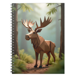 Caderno Espiral Back To School Origami Moose