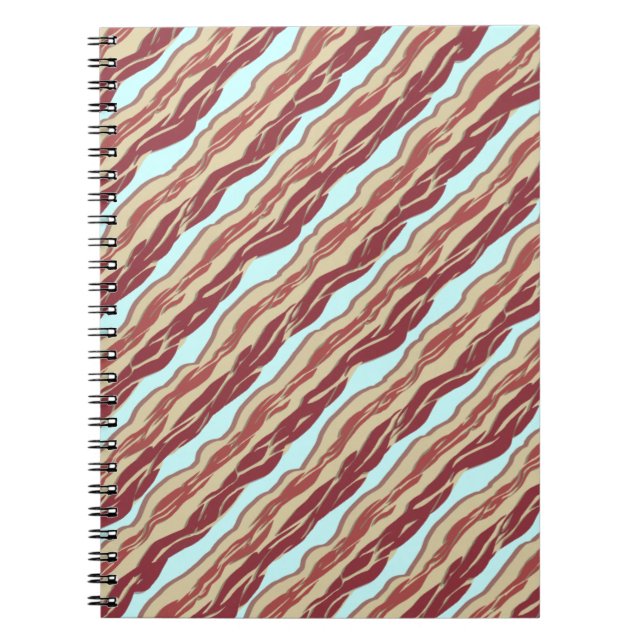 Caderno Espiral Bacon ele (Frente)