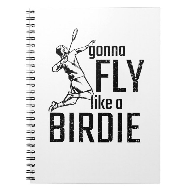 Caderno Espiral Badminton (Frente)