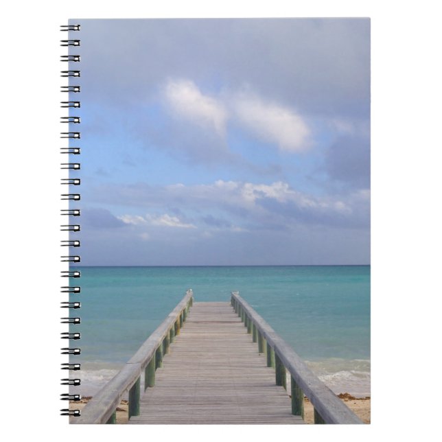 Caderno Espiral BAHAMAS, Ilha Grand Bahama, Lado Oriental: (Frente)