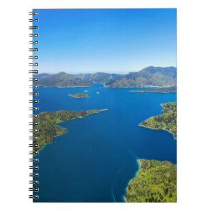 Caderno Espiral Baía de Torea, Queen Charlotte Sound, Marlborough