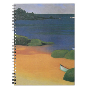 Caderno Espiral Baía de Tregastel por Felix Vallotton, Arte Fino