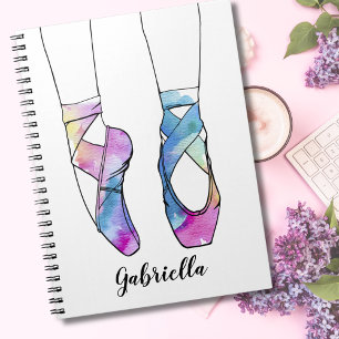 Caderno Espiral Bailarina Ballet Personalizado