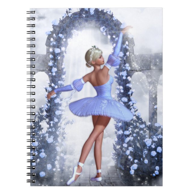 Caderno Espiral Bailarina do Ballet Celestial (Frente)