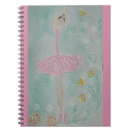 Caderno Espiral Bailarina pequena