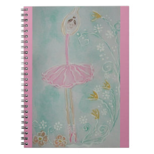 Caderno Espiral Bailarina pequena