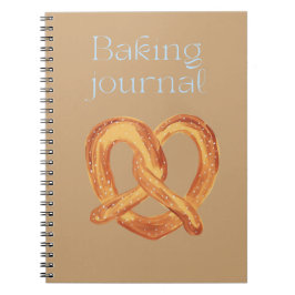 Caderno Espiral Baking Notebook for Everyday Baking and Recipe 