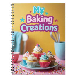 Caderno Espiral Baking Recipes for Kids