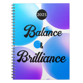 Caderno Espiral BALANCE and BRILLIANCE Spiral Notebook