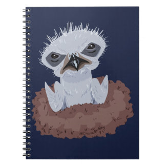 Caderno Espiral Bald Eagle Baby