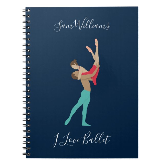 Caderno Espiral Balé (Frente)