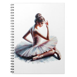 Caderno Espiral ballerina