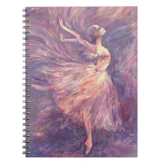 Caderno Espiral Ballerina em árabe