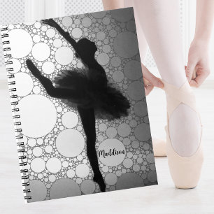Caderno Espiral Ballerina Personalizada para Dança de Balé