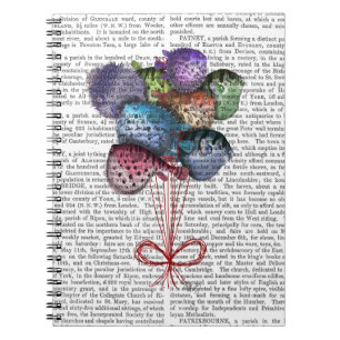 Caderno Espiral Balões de Peixes do Puffer