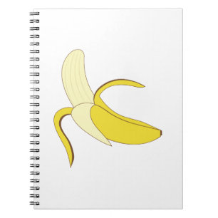 Caderno Espiral Banana