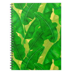 Caderno Espiral Banana deixa aquarela padrão