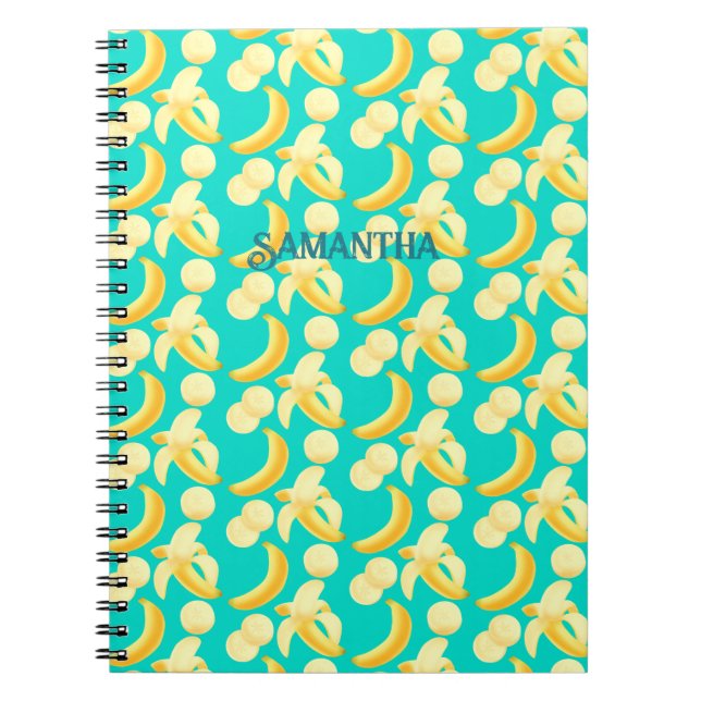 Caderno Espiral Bananas (Frente)